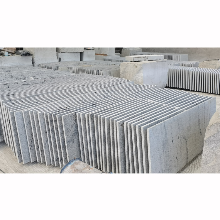 Grey Granite with White Veins Wall