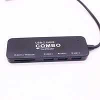 Mini USB delgado para PC, portátil, Macbook, lector de tarjetas SD, TF, tipo c, OTG, USB