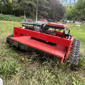 Automatic Grass Cutting Machine 0 Remote Control Lawn Mower Self-propelled Lawn Mower