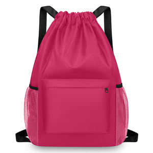 <b>Drawstring</b> <b>Backpack</b> Waterproof Large Capacity Unisex Sports Basketball Bag Lightweight Travel <b>Backpack</b> - Product Image 5