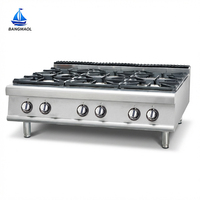 Grill électrique professionnel polyvalent pour comptoir, plaque moitié côtelée et moitié plate, double zone, machine à griller Teppanyaki Pro
