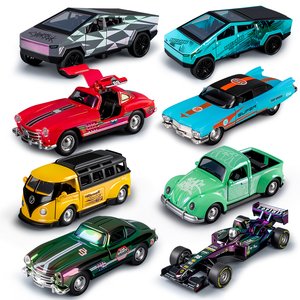Di alta qualità in lega di 1:36 di metallo veicolo pressofuso modello di auto da corsa auto retrò auto d'epoca giocattolo per il ragazzo raccogliere ornamenti - Product Image 1