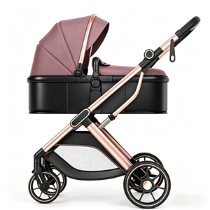 Nuevo Cochecito de <span class=keywords><strong>Bebé</strong></span> 3 en 1 con Asiento de Auto, Plegable y Ligero, para Niños de 3 Años, Modelo Nuevo - Product Image 5