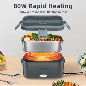 Boîte à lunch isotherme portable la plus vendue, nouveau design électrique transfrontalier avec motif fruits, sans eau nécessaire - Product Image 2