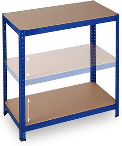 Metal Steel Combination Shelving Boltless Storage Stacking Racks & Shelves Shelving Units