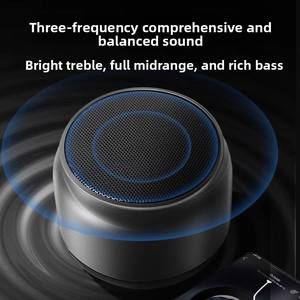 تصنيع المعدات الأصلية مصغرة لاسلكية لمكبر الصوت بلوتوث مع إضاءة RGB LED 5 واط السلطة المنزل مسرحة للهدايا الترويجية المحمولة في الهواء الطلق - Product Image 2