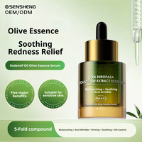 Sérum Visage Hydratant Éclaircissant à l'Oleuropeine de Feuille d'Olivier Nouvelle Formule 30ml, Logo Personnalisé, Apaisant pour Femmes - Meilleure Vente