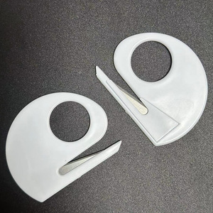 Plastic Letter Opener Stainless Steel Blade Manual Opening Tool For Envelopes - Product Image 3