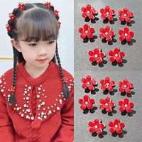 Mini pinces à cheveux féeriques pour femmes, en métal rose, mignonnes, pour filles, outils de coiffure exquis