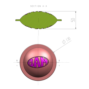 Tùy chỉnh biểu tượng cá nhân Ice Cream Burger máy ép với CE Tùy chỉnh khuôn UFO Burger Maker cho ý tưởng kinh doanh nhỏ - Product Image 5