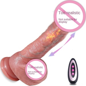 Dildo électrique télescopique à télécommande entièrement automatique, masturbateur pour orgasme féminin, modèle sexuel pour adultes MJD-008 en boîte - Product Image 5