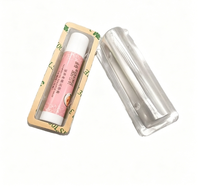 Boîte d'emballage de présentation pliable en plastique PET recyclé pour couches jetables transparentes en blister, tube crème petit format, emballage de détail individuel