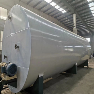 Horizontal Carbon Steel <strong>Water</strong> Storage <strong>Tank</strong> For Asphalt Plant Pump 50T Capacity High Thermal Efficiency High Safety Performance - Product Image 2