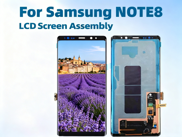 Original for Phone LCD Display Touch Screen Digitizer Frame Assembly OLED Technology 6.6" 1 Year Warranty for Note8 A9