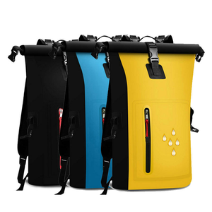 Large Capacity PVC Waterproof Roll Top <b>Backpack</b> <b>Heavy</b> <b>Duty</b> Dry Bag Multifunctional Outdoor Bag Floating Dry Pack - Product Image 1