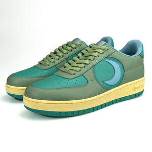 Zapatillas de deporte personalizadas para hombre, zapatos de piel auténtica hechos a medida, OEM y ODM, calzado deportivo informal de tallas grandes, pedido al por mayor - Product Image 6