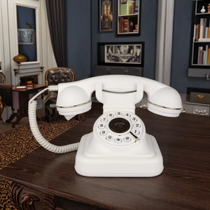 Teléfono Fijo Antiguo de Estilo Europeo, Teléfono Retro Creativo de Moda para el Hogar, Teléfono de Línea con Tecnología Giratoria de Estilo Antiguo - Product Image 6