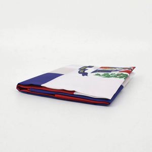 Drapeau de la République Dominicaine 3x5 pieds, imprimé numériquement avec logo personnalisé, en gros, prêt à être expédié - Product Image 6