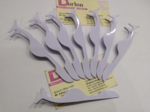 Pinzas aplicadoras de pinzas para pestañas de acero inoxidable sostenible al por mayor, certificado CE, logotipo personalizado, pestañas de etiqueta privada - Product Image 2