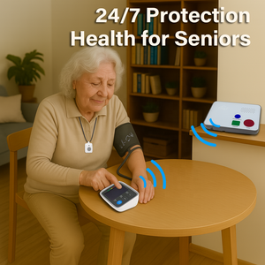 Elderly Care <b>Security</b> Equipment-Accurate Digital Upper Arm BP Monitor With 4G LTE and CE Certified for Vital <b>Signs</b> Tracking Olde - Product Image 2