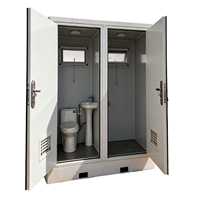 Toilettes portables d'extérieur, sanitaires mobiles, pour hôpitaux, entrepôts, chantiers de construction, parcs, événements, camping, imperméables, durables, faciles à utiliser