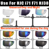 Écran de casque photochromique pour I71 F71 HJ38 – Visière de remplacement, pare-brise en verre, accessoires pour HJC