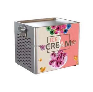Commercial Mini Thailand Fried <b>Ice</b> Cream Roll <b>Machine</b> Factory Price New Condition for Restaurant <b>Home</b> Use Retail Food Shop - Product Image 4