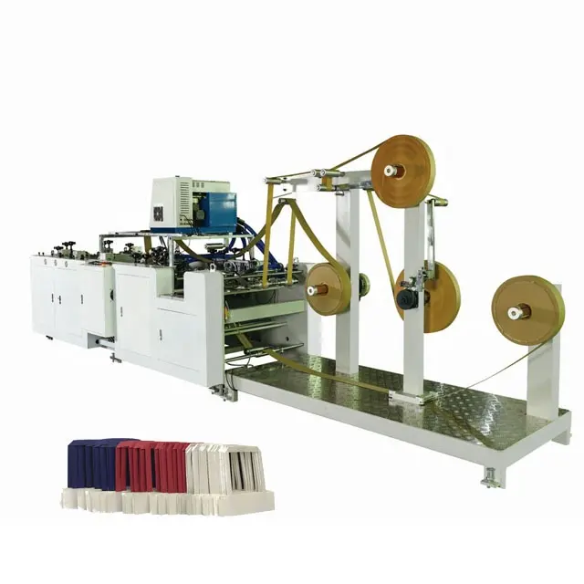Máquina plana para hacer bolsas de papel