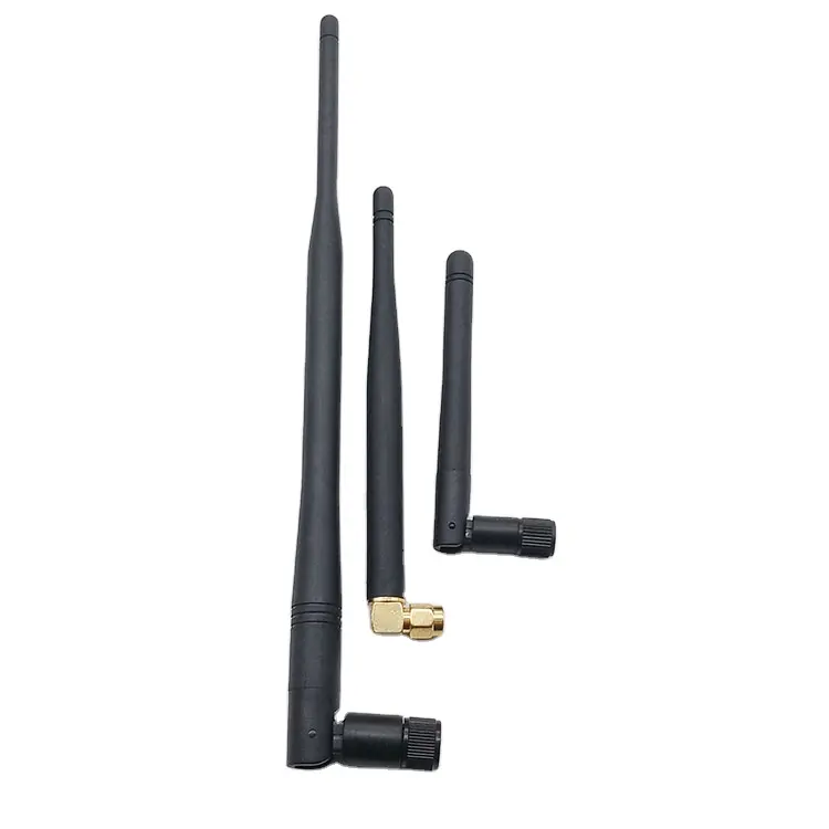 Potente antena WiFi de fibra de vidrio omnidireccional de doble banda de 2,4G 5GHz de fábrica OEM antena personalizada