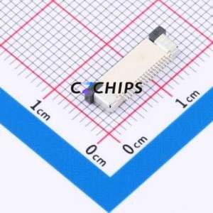 CAX-AFC07-18XCB-H2.0 FFC/<b>FPC</b> Connector SMD,P=0.5mm,Horizontal Mount Connector Drawer Type Bottom Contact 18P 0.5mm - Product Image 2