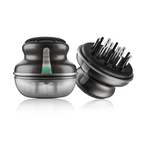 Wholesale hair scalp care salon equipment making machine oil applicator dispensing pressing liquid comb brush