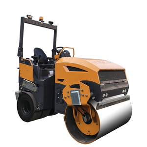 Vente directe usine – Mini-compacteur routier à tambour unique de 1 tonne avec force d'excitation de 70 KN pour la construction de routes rurales - Product Image 4