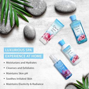 Kit de soin du corps de luxe Vital 3 fl oz Riz biologique hydratant Tous types de peau Soin de la peau Cadeau Spa à domicile Ensemble Lotion pour le corps Gel douche - Product Image 6