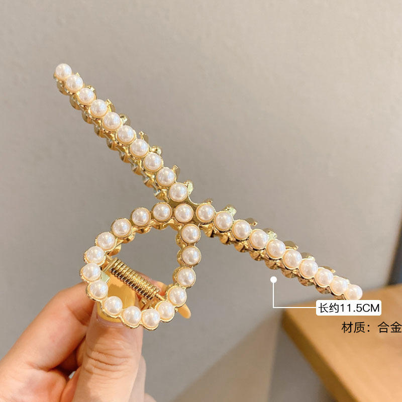 11 # grand clip de poignée de perle