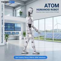 Robot Humanoide TERKOBOT ATOM Max con Mano Diestra de 6 Ejes, Control Suave de Alta Frecuencia de 200Hz, Robot de Manipulación