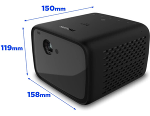 Projecteur vidéo DLP Full HD 1080P pour Philip PicoPix MaxTv, Android Smart WiFi, Bluetooth, batterie intégrée, mise au point automatique, portable - Product Image 3