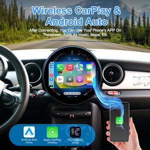 Navihua New Design 11.8'' Android Car Radio GPS Navigation Multimedia Carplay Auto Stereo Audio for BMW MINI R56 07-16 R60 11-16 - Product Image 5