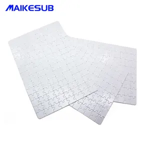 Sublimation Blank A4 Size 120-Piece DIY Custom Jigsaw Puzzle Sublimation Blank For Heat Transfer Printing For Toys Gifts