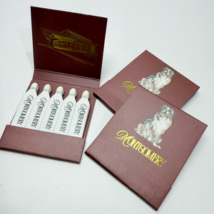 Cajas de cerillas de madera plegables personalizadas para Navidad, regalos de agradecimiento para clientes de negocios, cerillas de madera seguras - Product Image 2