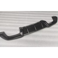 Pour BMW F87 M2 Competition CS 2016-2021, diffuseur de pare-chocs arrière inférieur en carbone style MP, protection de lèvre de pare-chocs