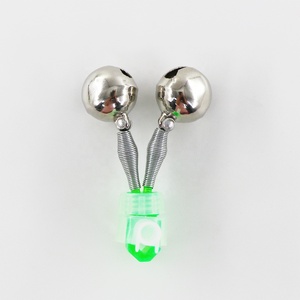 Venta al por mayor caña de pescar nocturna flotador doble campana ringfish Fish oreja mordida alarma pesca alarma Accesorios - Product Image 4