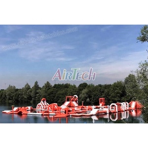 Parc aquatique gonflable pour aventures aquatiques, course d'obstacle de parc aquatique - Product Image 3