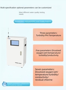 Système de surveillance en ligne multiparamètres de la qualité de l'eau potable pH ORP EC TDS Salinité DO FCL Turbidité TSS NO3 NO2 NH3 NH4 - Product Image 2