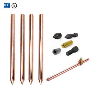 Nhà Máy Giá đồng ngoại quan thép nối đất que nối đất dây dẫn tiêu chuẩn loại ul IEC được liệt kê bán buôn với số lượng lớn - Product Image 1