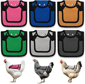 Selle de protection dorsale Beckon Custom 600D Oxford pour poules avec sangle réglable – Idéale pour l'accouplement des poulets - Product Image 1