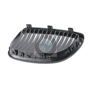 Rejilla delantera de fibra de carbono de una sola línea para BMW E92 E93, pieza de repuesto para parachoques, compatible con la serie 3 Coupé de 2006 a 2009. - Product Image 4