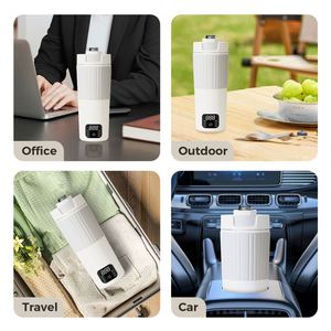 6-in-1 Electric <b>Kettle</b> 600ML Travel <b>Kettle</b> Portable Thermal Bottle Multi-functional Digital Portable <b>Kettle</b> Electric Heating Cup - Product Image 4