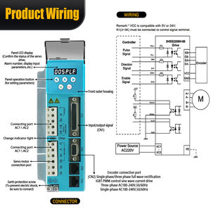 HLTNC Ensemble triphasé JMC en boucle fermée de haute qualité 110J12160EC-1000 16NM 6A pour CNC - Product Image 6