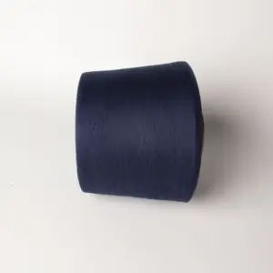 32s 100% fil de polyester recyclé couleur tissage chaussettes fil à tricoter