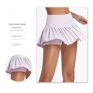 Custom side rok pendek tenis olahraga wanita berlipat pakaian olahraga tren fashion wanita 2022 sepatu Golf Padel - Product Image 2